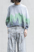 【Licht Bestreben】"Hand Dyed Long Sleeve Pullover"