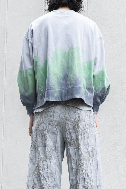 【Licht Bestreben】"Hand Dyed Long Sleeve Pullover"