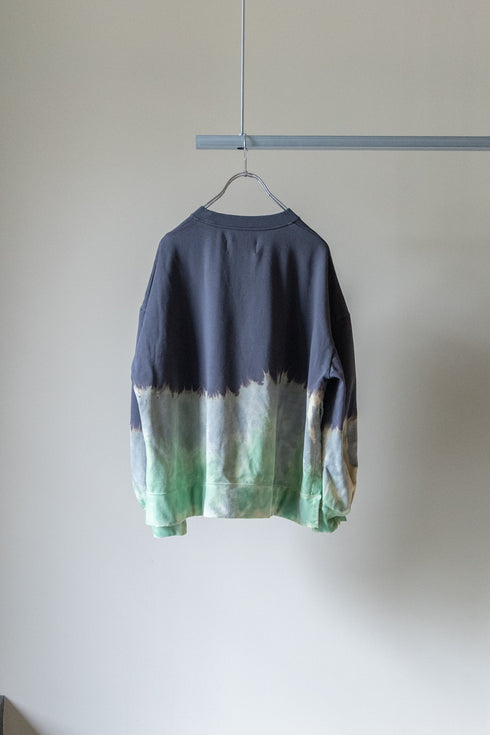 【Licht Bestreben】"Hand Dyed Long Sleeve Pullover"