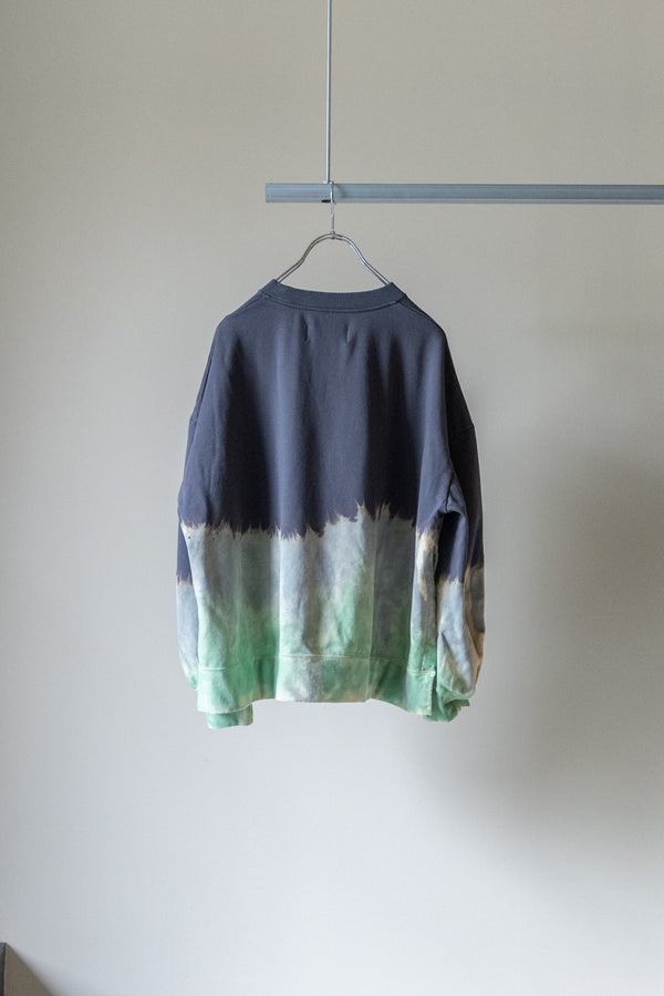 【Licht Bestreben】"Hand Dyed Long Sleeve Pullover"