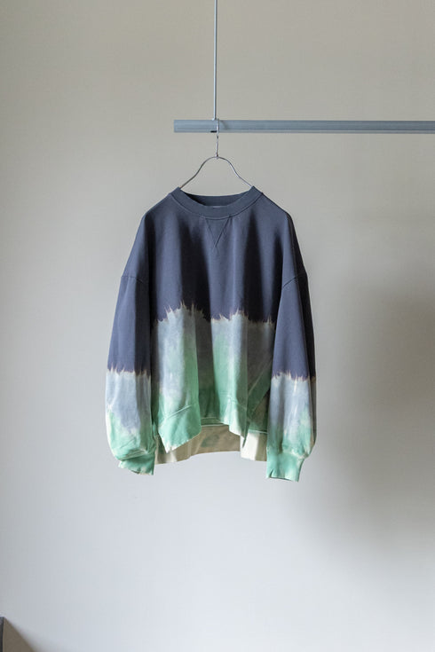 【Licht Bestreben】"Hand Dyed Long Sleeve Pullover"