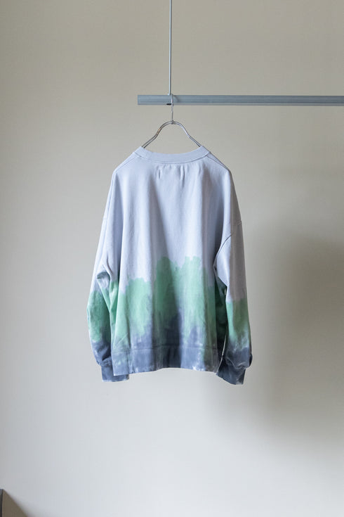 【Licht Bestreben】"Hand Dyed Long Sleeve Pullover"