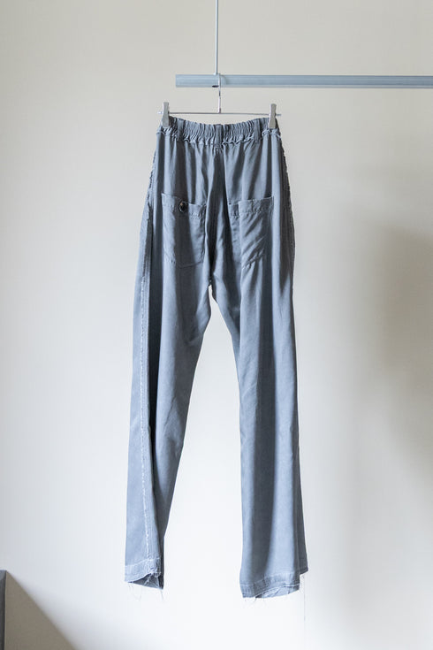 【Licht Bestreben】"Pigment Dyed Cupra Semi-Flare Pants"