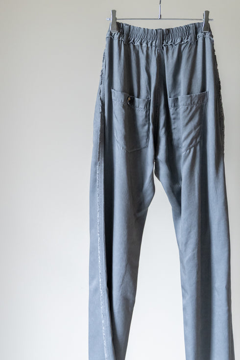 【Licht Bestreben】"Pigment Dyed Cupra Semi-Flare Pants"