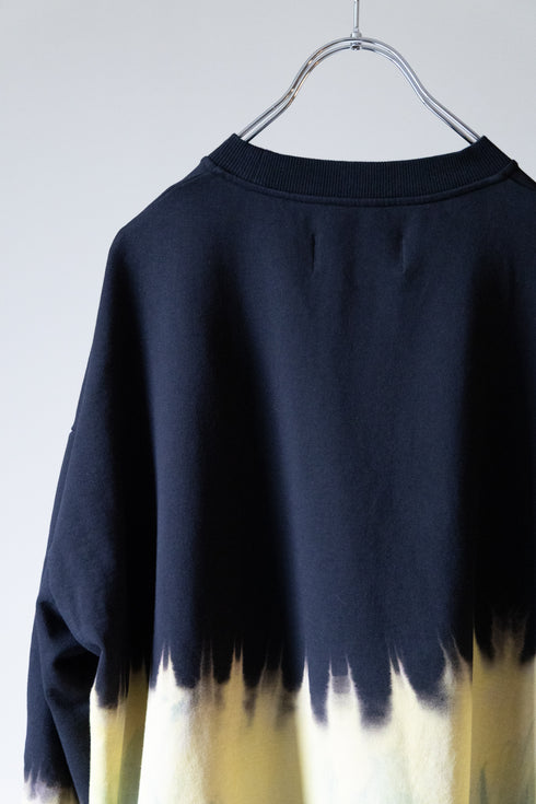 【Licht Bestreben】"Hand Dyed Long Sleeve Pullover"