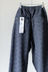 【Licht Bestreben】"Embroidery 3 Tuck Easy Trousers"