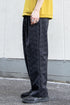 【Licht Bestreben】"Embroidery 3 Tuck Easy Trousers"