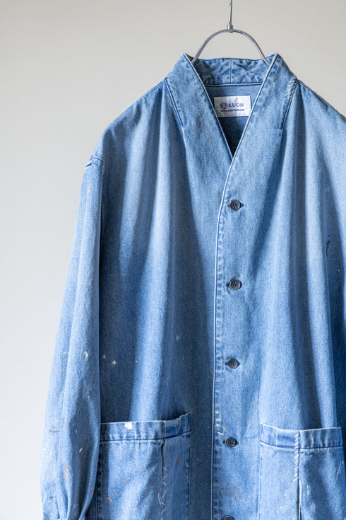 別注【KUON】"Painting Denim Sashiko Shirket"