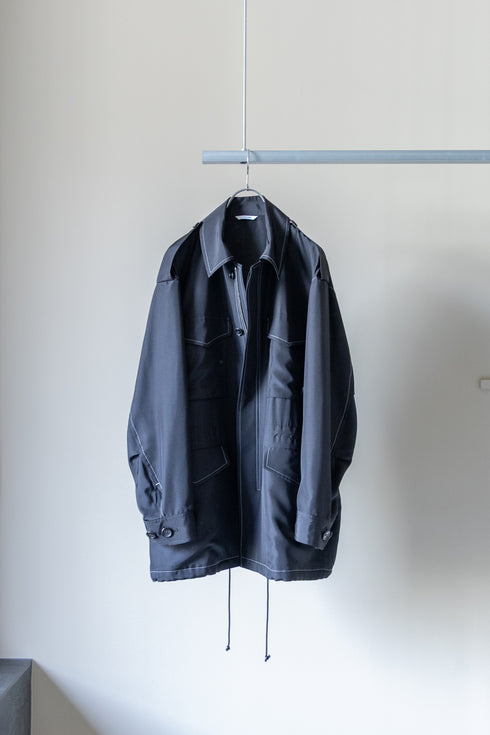 【SHEIK YERBOUTI】"Silk Habutae Field Jacket"