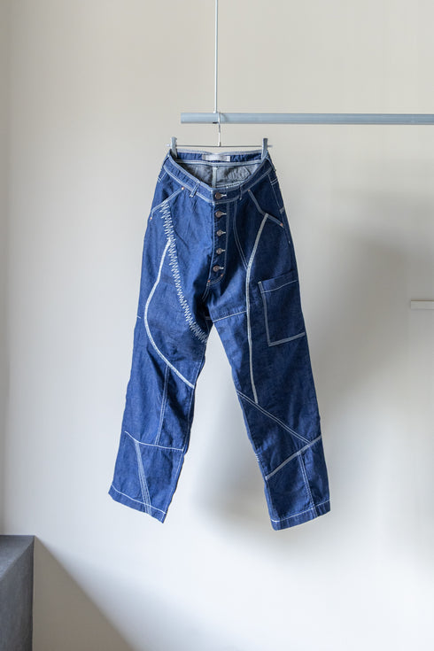 【YUTA MATSUOKA】"MILITARY DENIM CRAFT PANTS"