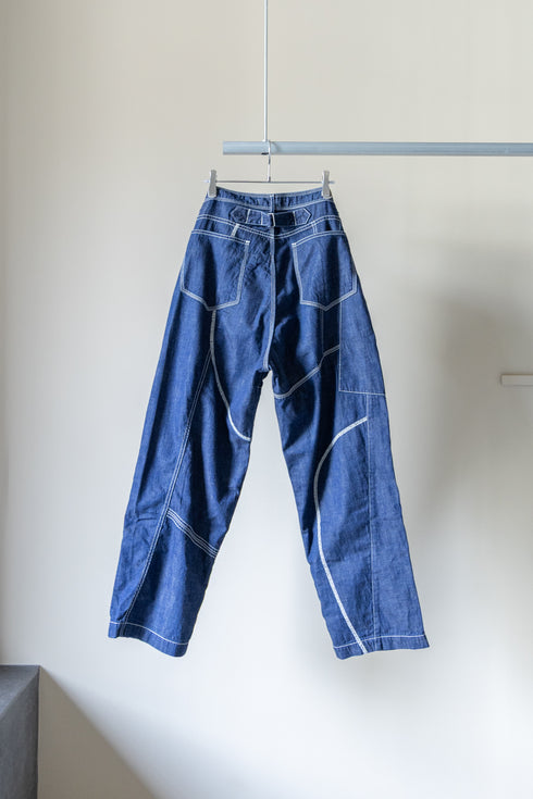 【YUTA MATSUOKA】"MILITARY DENIM CRAFT PANTS"