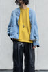 別注【KUON】"Painting Denim Sashiko Shirket"