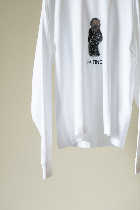 別注【THE JEAN PIERRE】"THE EMB LS TEE ART"
