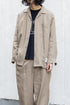 【SHEIK YERBOUTI】"Hemp Open-Collar LS Shirt"