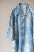 【LQUARTET】"Raschel Lace 40s Collar Shirt"(Aizome)