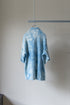 【LQUARTET】"Raschel Lace 40s Collar Shirt"(Aizome)
