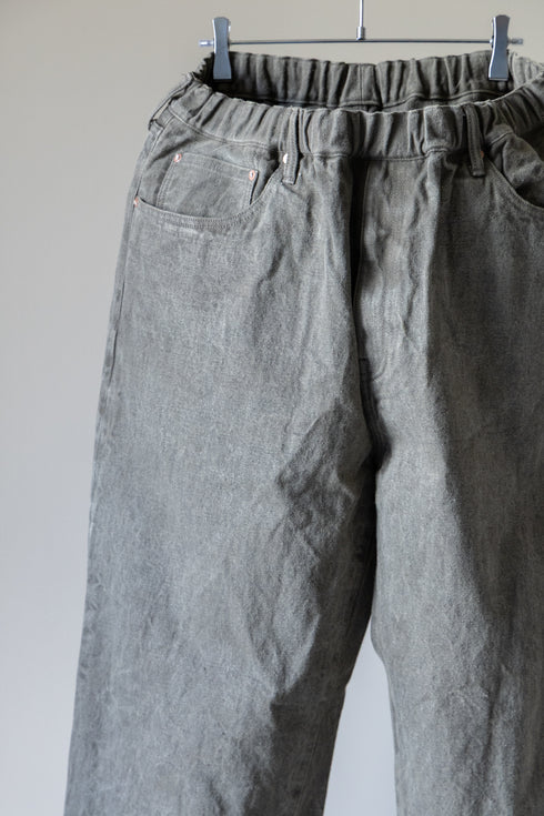 【YOKO SAKAMOTO】"5 POCKET EASY PANTS"(MUGWORT)