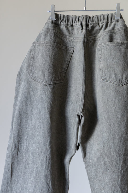 【YOKO SAKAMOTO】"5 POCKET EASY PANTS"(MUGWORT)