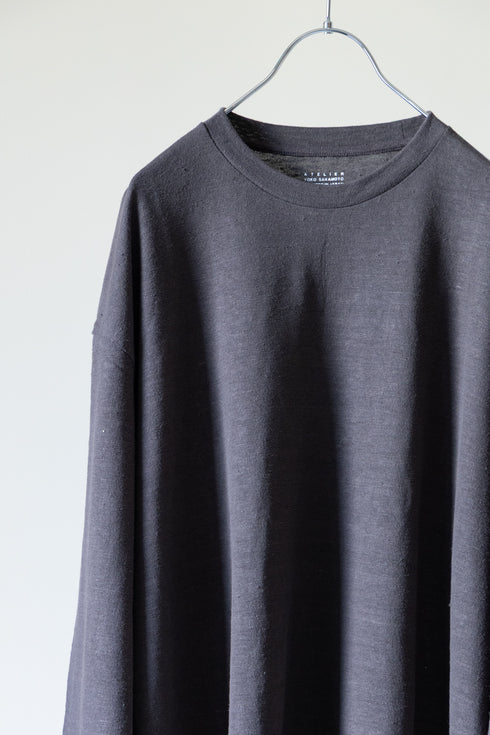 【YOKO SAKAMOTO】"HEMP L/S T-SHIRT"
