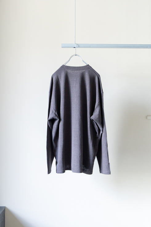 【YOKO SAKAMOTO】"HEMP L/S T-SHIRT"