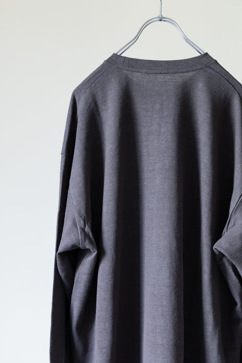 【YOKO SAKAMOTO】"HEMP L/S T-SHIRT"
