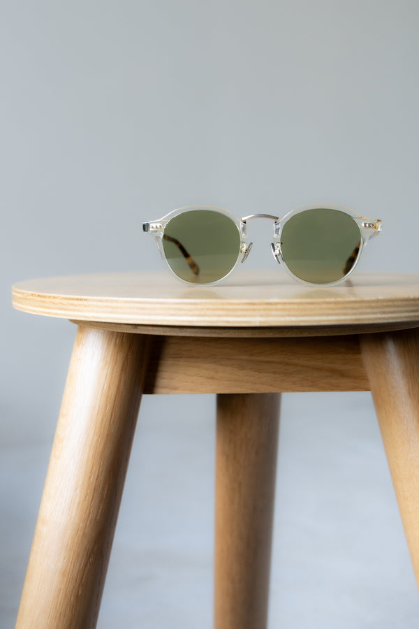 【GLITCH】"GLASTON CROWN PANTO SUNGLASSES"