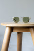 【GLITCH】"GLASTON CROWN PANTO SUNGLASSES"