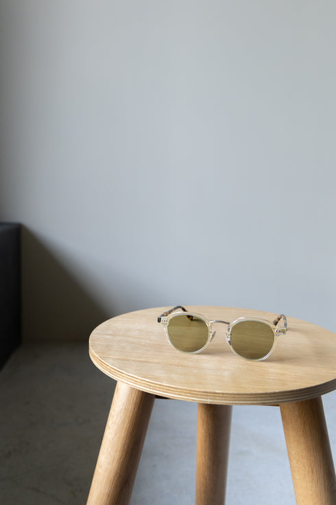 【GLITCH】"GLASTON CROWN PANTO SUNGLASSES"