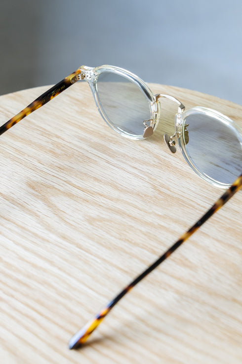 【GLITCH】"GLASTON CROWN PANTO SUNGLASSES"