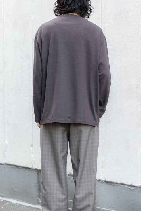 【YOKO SAKAMOTO】"HEMP L/S T-SHIRT"