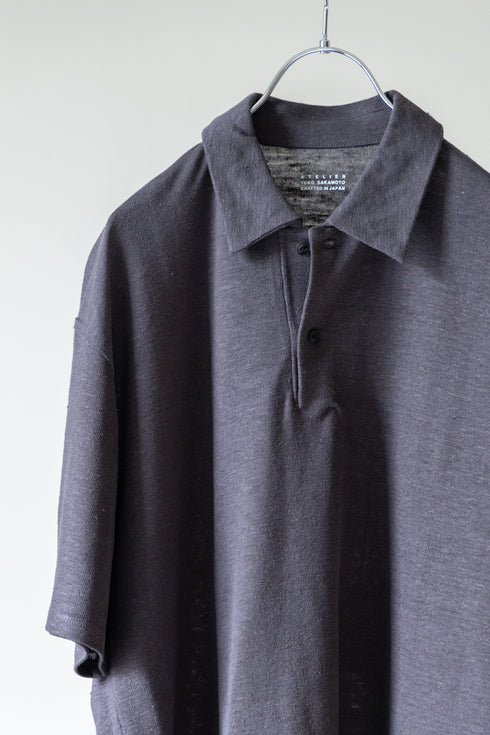 【YOKO SAKAMOTO】"HEMP POLO"