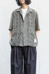 【SHEIK YERBOUTI】"Embroidered Open-Collar Shirt"