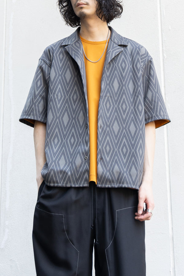 【CURLY&Co.】"TRIBAL ARGYLE SHIRT JACKET"