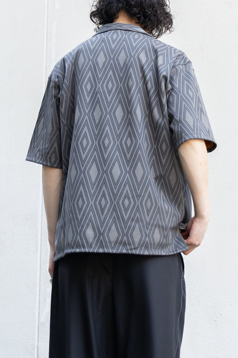 【CURLY&Co.】"TRIBAL ARGYLE SHIRT JACKET"
