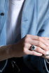 【GEROCHRISTO】"Odysseus Rings with Black Onyx"