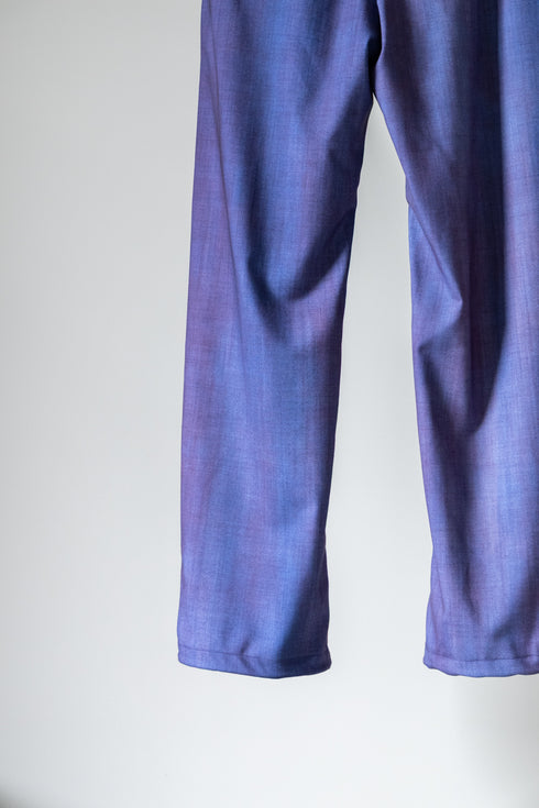【THE JEAN PIERRE】"Urban Wool Low 3 Tuck Trousers"