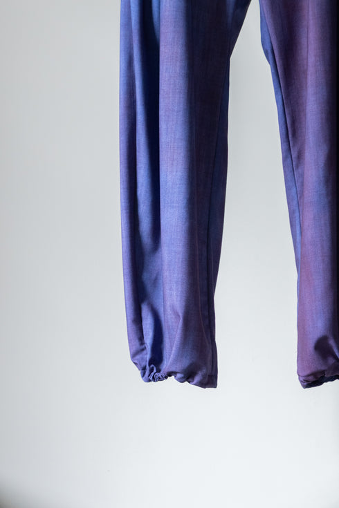 【THE JEAN PIERRE】"Urban Wool Low 3 Tuck Trousers"