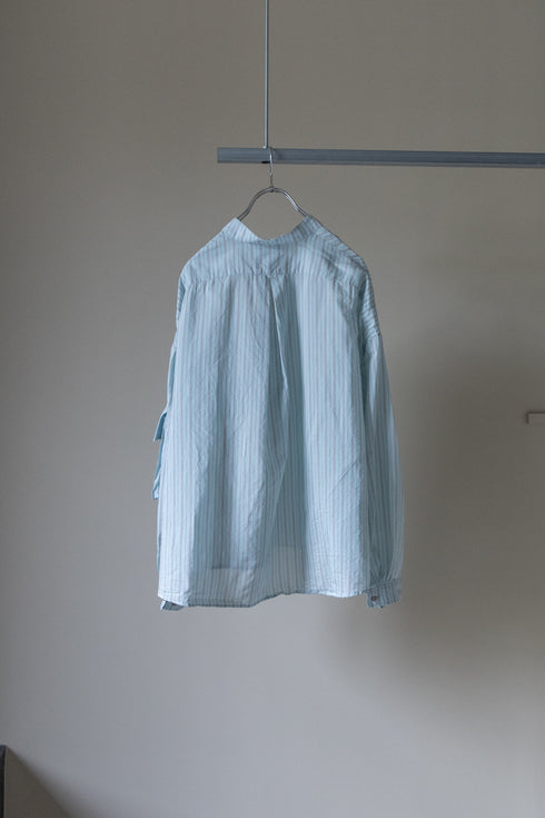 【THE JEAN PIERRE】"Super Fine Silk Cotton Tech Pullover Shitrt"