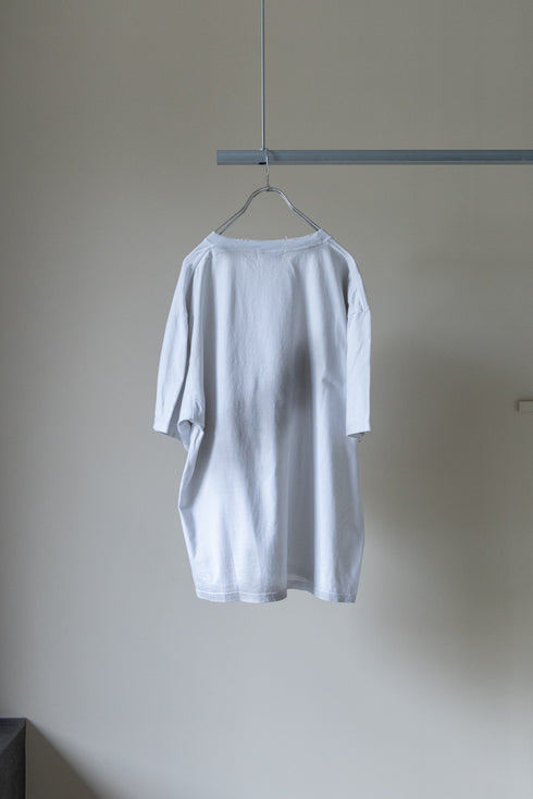 【THE JEAN PIERRE】"Signature Pigmentdye Grunge Destroy SS TEE"