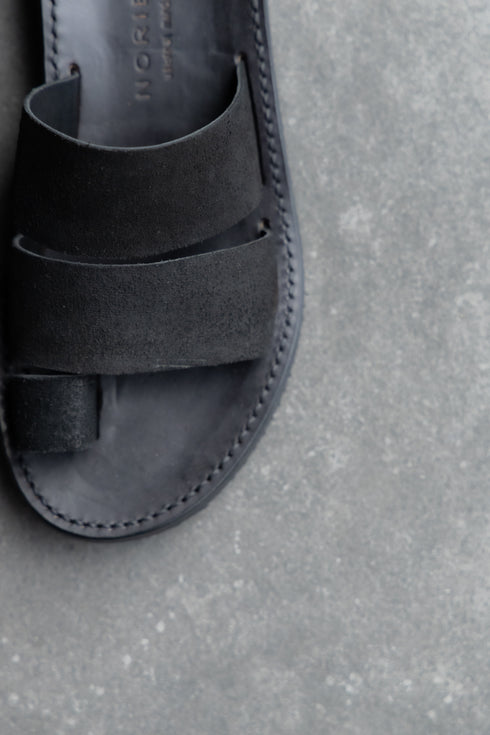【NORIEI】"LOOP SANDAL (SUEDE)"