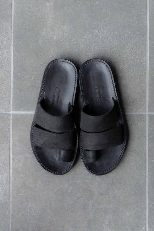 【NORIEI】"LOOP SANDAL (SUEDE)"