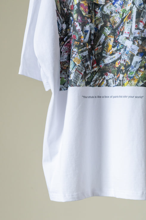 【TENHALF】"PAINTS T-SHIRT"