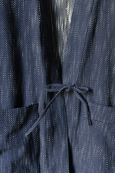 【KUON】"藍染刺し子野良着"