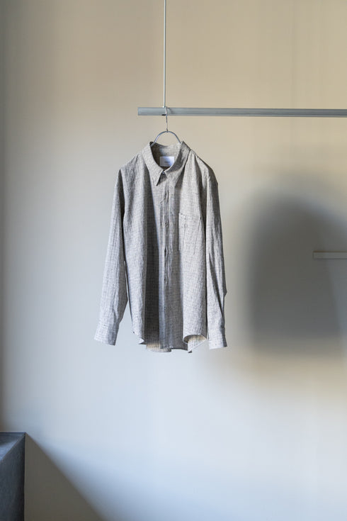 【nuterm】"ハイドフロントシャツ"