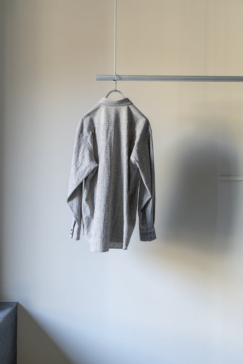 【nuterm】"ハイドフロントシャツ"