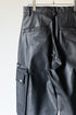 【TAUPE】"タクティカルレザーカーゴパンツ"