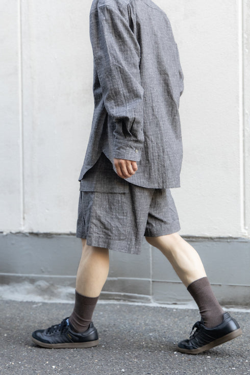 【nuterm】"ZIP Cargo Easy Shorts"