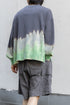 【Licht Bestreben】"Hand Dyed Long Sleeve Pullover"