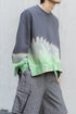 【Licht Bestreben】"Hand Dyed Long Sleeve Pullover"