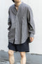 別注【nuterm】"Band Collar Shirts"